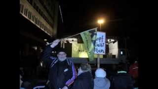 Stuttgart 21 Bilder der 199. Montagsdemonstration am 25.11.2013 und AKW Fessenheim