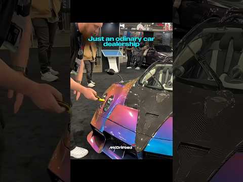 Scratch on Pagani Huayra 💀