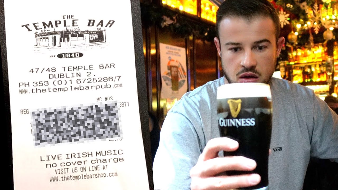 Most Expensive Pint vs Cheapest Pint in Dublin?
