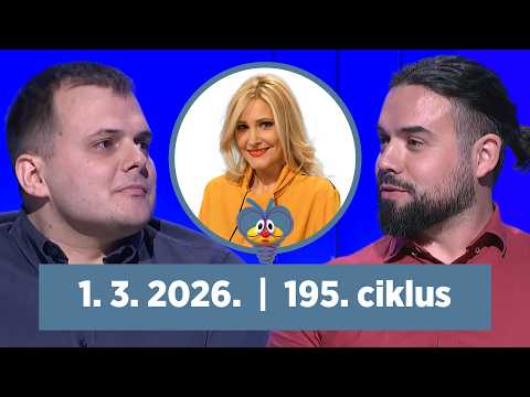 Slagalica 1.3.2026. | 195. ciklus FINALE
