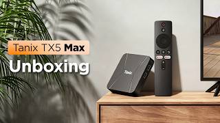 Tanix TX5 Max Unboxing | Android TV Box Amlogic S905X5