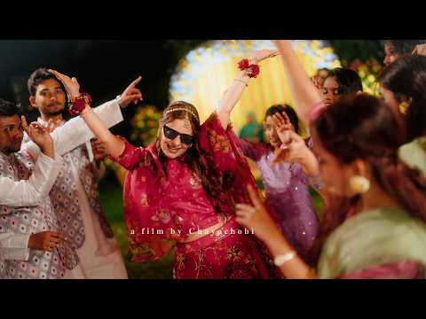 Colors danced, hearts aligned, forever began || Bangladeshi  Sangeet || ছায়াছবি - Chayachobi