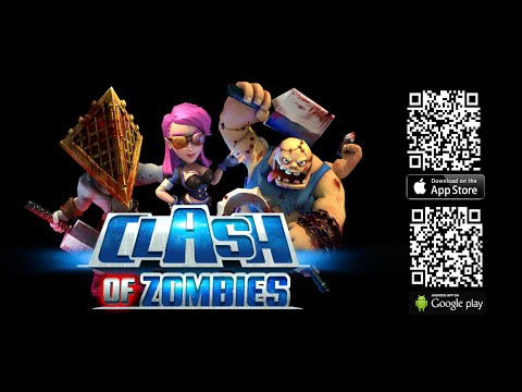 x war clash of zombies video