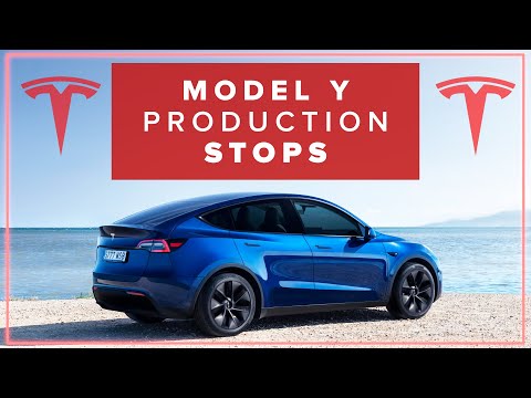 Tesla Stops Production On Model Y | Here’s What’s Happening