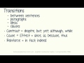 Navigating Transitions and Wordiness in ACT English