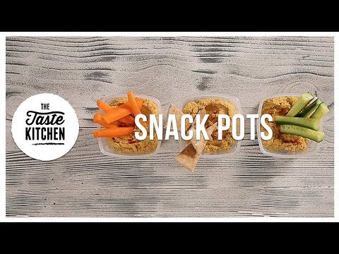 Snack Pots: Healthy Houmous