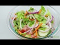 Preparing a Garden Salad