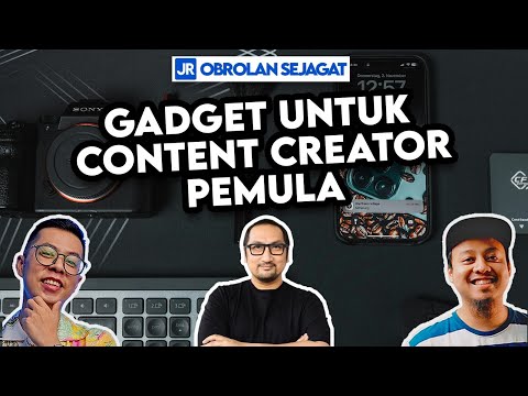 Gadget untuk content creator pemula 📱
