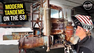 Modernizing our 53 Peterbilt from the cab, BACK!