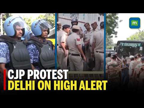 CJP Protest LIVE: Heavy Security Deployed At Jantar Mantar, Section 163 BNSS In Force