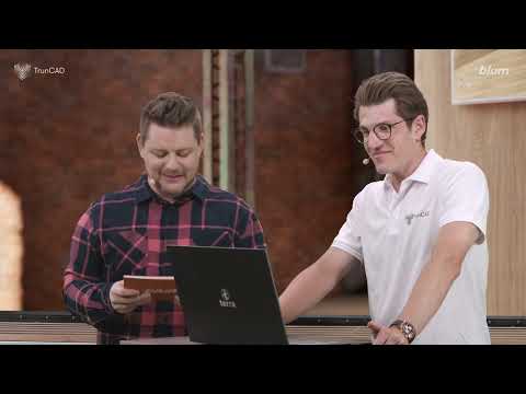 Möbelplanung und Verarbeitung mit TrunCAD und Blum - Live Demo  | Blum