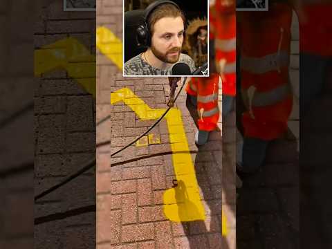 Deseneaza semnele rutiere pe asfalt? #funny #satisfying