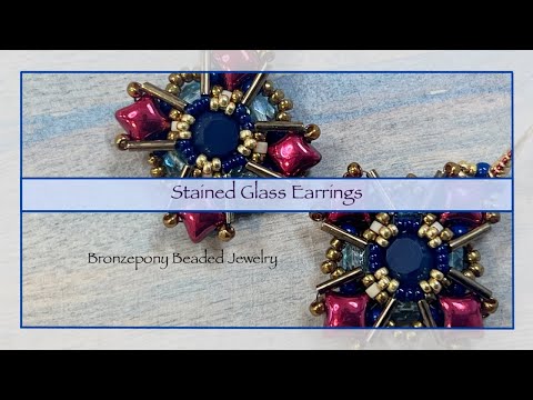 Stained Glass Earrings