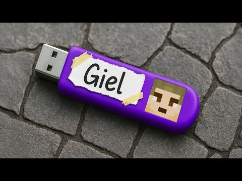 Ik Vond Giel Zijn Geheime Minecraft USB…