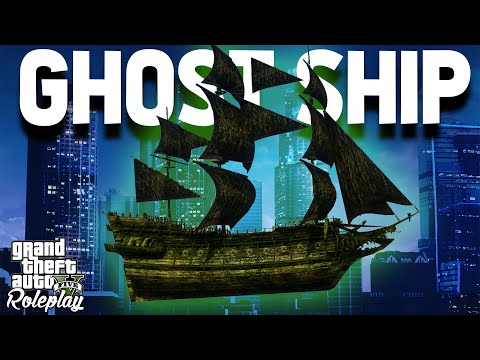 GHOST SHIP ATTACKS PLAYERS - GTA RP