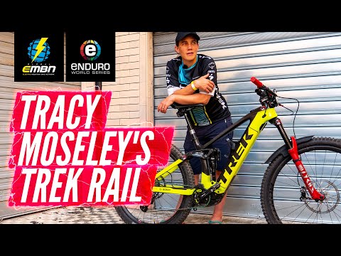 Tracy Moseley's EWS E Winning Trek Rail | EMBN Pro Bike Check