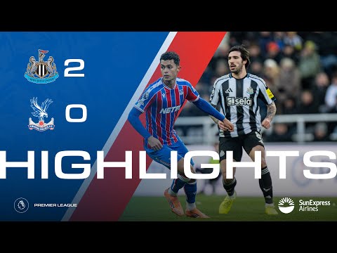 Premier League Highlights | Newcastle United 2-0 Crystal Palace