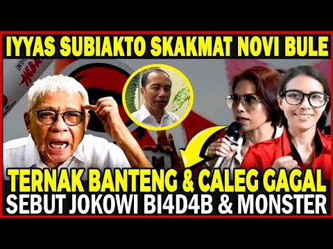 MAMP0S! IYYAS SUBIAKTO BONGKAR DAN KULITI NIAT JAHAT BANTENG KEPADA JOKOWI!