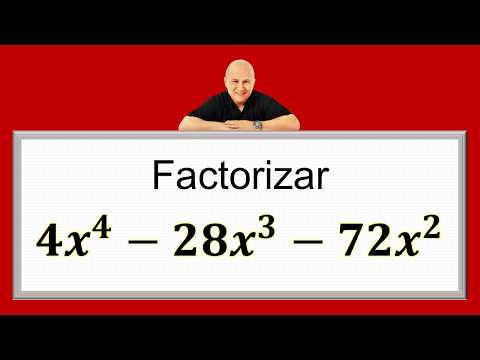 Factorización | Casos combinados | Ej. 2 #julioprofe