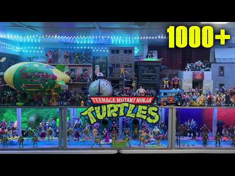 TMNT, Marvel, and DC Figure Room Tour! 1000+