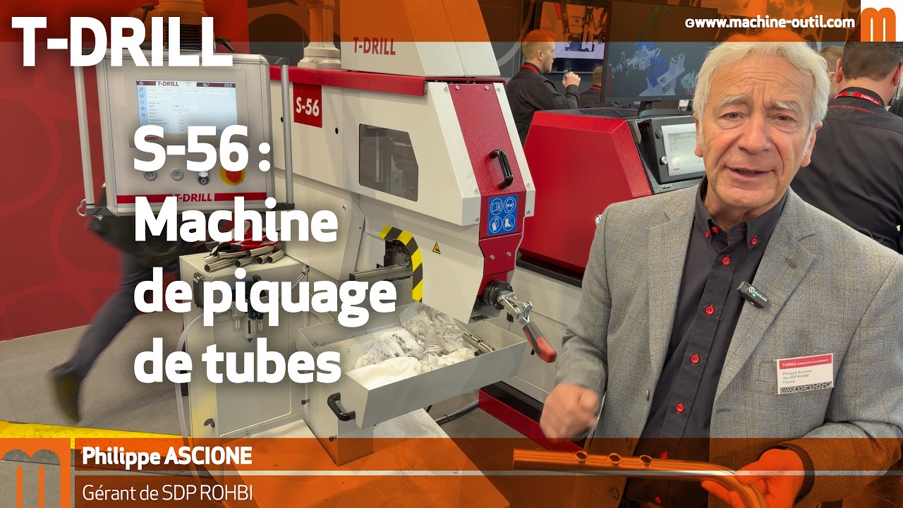 Machine de piquage de tube tous matériaux