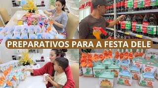 FOMOS AO MERCADO, COMPRAMOS DOCES, MONTEI OS PERSONALIZADOS, LEMBRANCINHAS E MAIS...