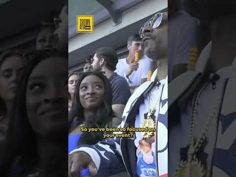 Snoop Dogg made sure Simone Biles had the full experience at Paris Olympics 🇫🇷