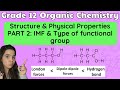 Intermolecular Forces in Organic Compounds