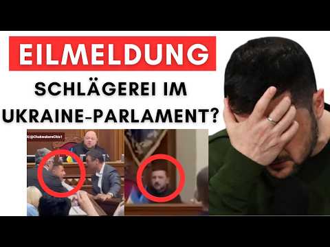 Kampf im Parlament als Selensky spricht + NATO-Krieg auf 2027 vorverlegt + Ostfront bricht zusammen.