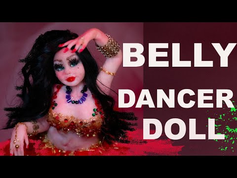 Belly Dancer doll AISHA  sculpting process !