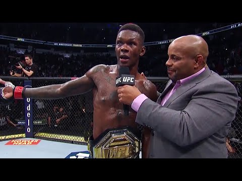 UFC 271: Israel Adesanya Octagon Interview