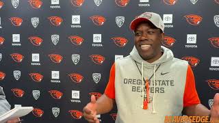 Oregon State Football HC JaMarcus Shephard Talks Second Scrimmage, Final Week, Spring Game, & MORE