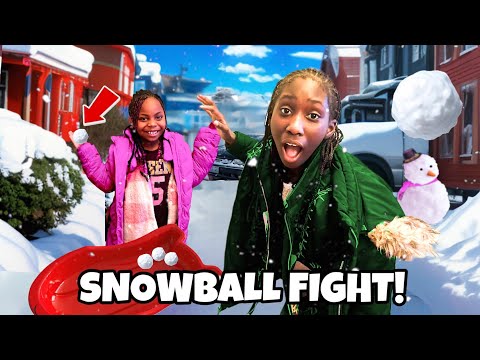 SNOWBALL FIGHT!!!