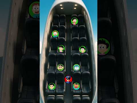 飛行機から追い出されないように気をつけてね！