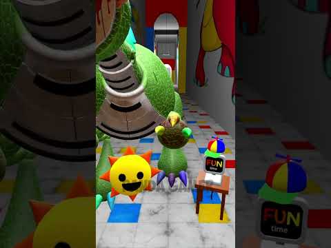 MR SUN or FUN COMPUTER SPRUNKI? ALL SIZE PIANOSAURUS POPPY PLAYTIME 4 PLAYHALL Gmod