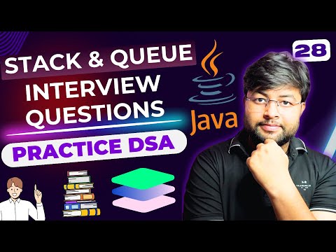 Stack and Queue Practice | Expression Evaluation using Stack | Implement Queue using Stack [Hindi]