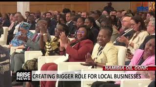 YouTube video thumbnail: Namibia Oil Conference: Creating Bigger Role for Local Businesses