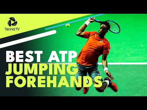 When ATP Players Go Aerial For Forehands