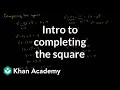 Mastering Quadratic Equations through Completing the Square