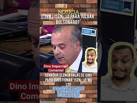 Senador questiona, Dino será imparcial no STF?