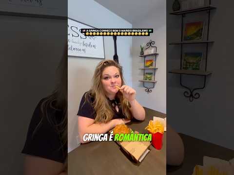 GRINGA CONHECE MUITO OS BRASILEIROS 🤣🤣🤣🤣 #shorts