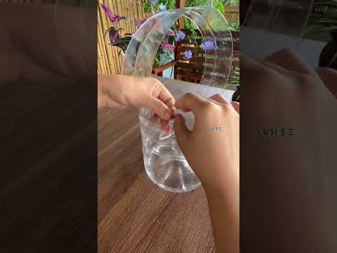 DIY Recycle Plastic Bottle For Plants Flower #diy #flowers #plants #garden #shorts #2025
