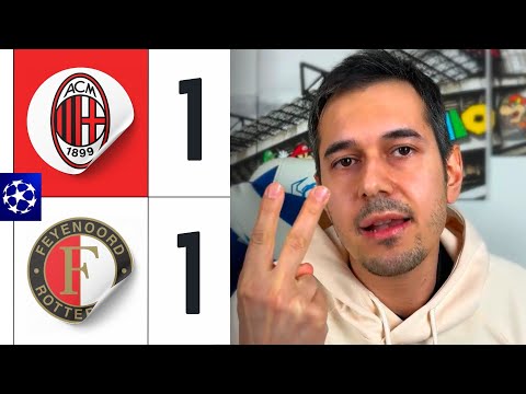 CHE SOMARO 😏 MILAN-FEYENOORD 1-1