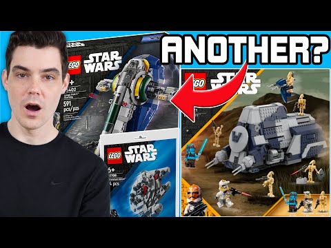 5 Crazy LEGO Star Wars SUMMER 2025 Updates! (MTT Minifigures, ANOTHER Jango Fett, & MORE!)