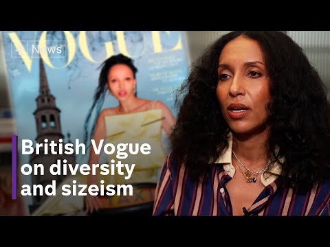 New boss of British Vogue on ‘systemic racism’ in the fashion industry