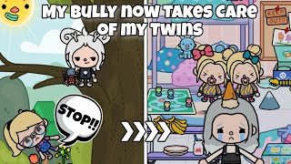 My Bully now Takes Care of my Twins||Toca Boca Sad Story||Magical Toca