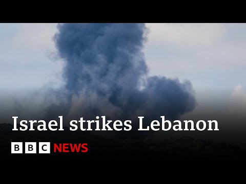 Israel strikes Lebanon after first rocket attack since ceasefire | BBC News