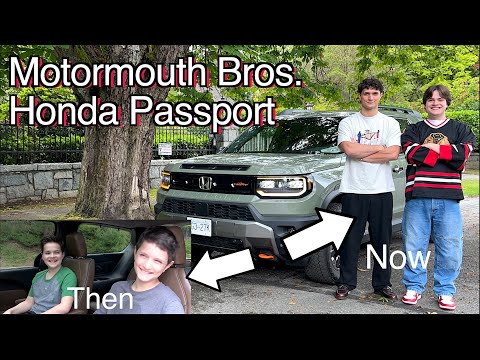 Motormouth Bros. Then and now, plus the 2026 Honda Passport Review