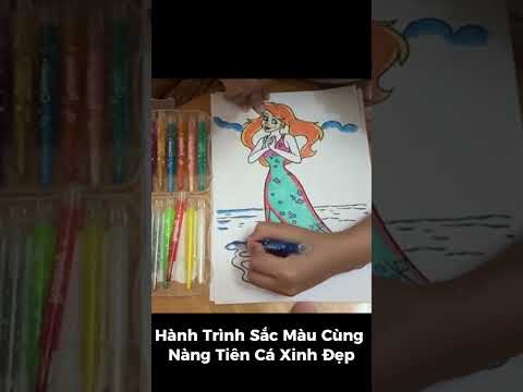 Hành Trình Sắc Màu Cùng Nàng Tiên Cá Xinh Đẹp