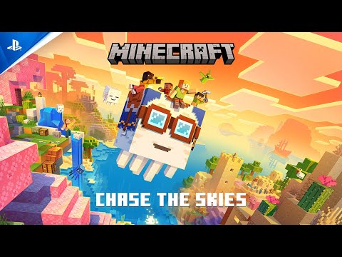 Minecraft - Chase the Skies Trailer | PS5 & PS4 Games